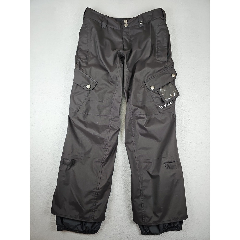 Burton Snowboard Pants Women's XS Black Cargo Winter Ski Trousers